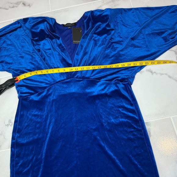 𝅺Eloquii velvet dress - Picture 8 of 10